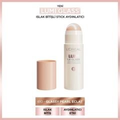 L’Oreal Paris Lumi Glass Islak Bitişli Stick Aydınlatıcı 610 Glassy Pearl Eclat