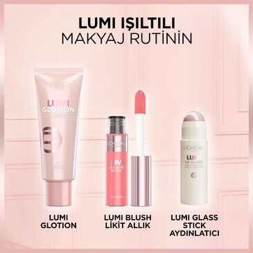 L’Oreal Paris Lumi Glass Islak Bitişli Stick Aydınlatıcı 610 Glassy Pearl Eclat