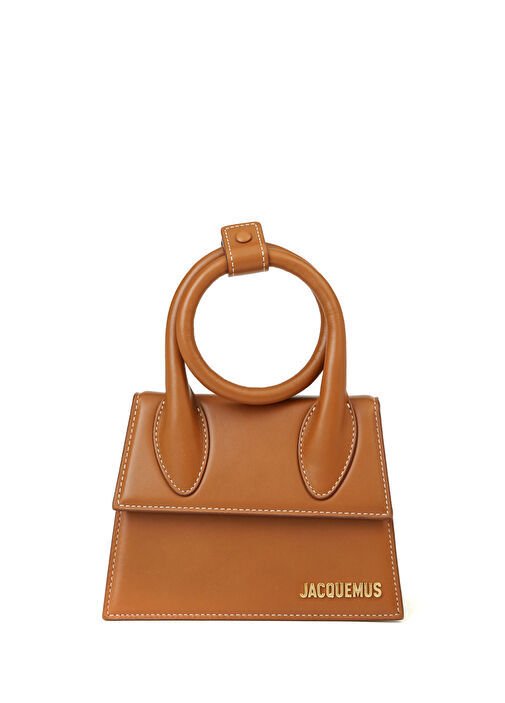 Jacquemus Le Chiquito Neoud Tan Women's Leather Bag