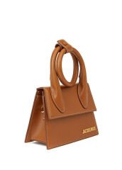 Jacquemus Le Chiquito Neoud Tan Women's Leather Bag