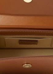 Jacquemus Le Chiquito Neoud Tan Women's Leather Bag