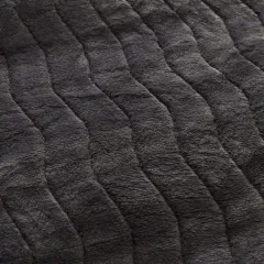 Karaca Home Hera Sof Çift Kişilik Yatak Örtüsü Grey