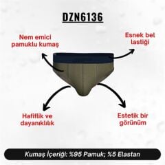 Haki Hipster Erkek Slip