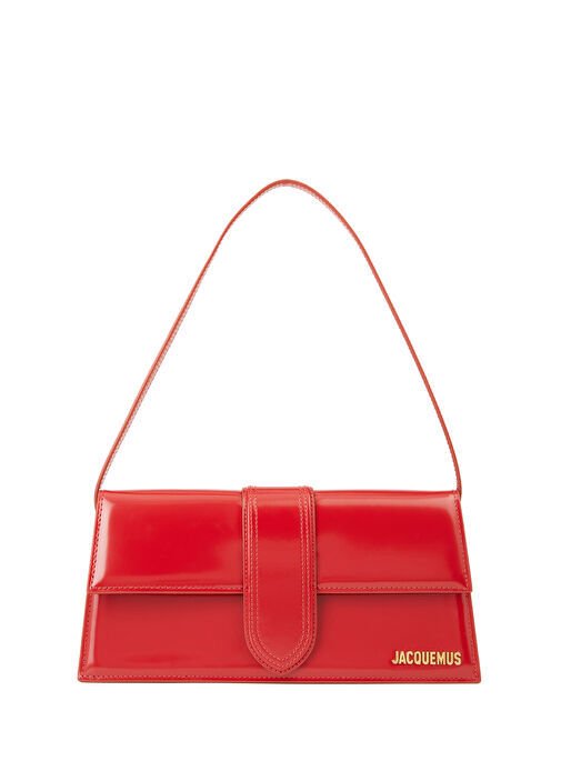 Jacquemus The Long Bambino Red Women's Leather Bag