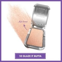 Nyx Professional Makeup Buttermelt Highlighter Kremsi Pudra Aydınlatıcı 10 Glaze It Butta