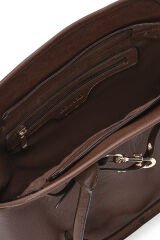 Women's Brown Classic Shoulder Bag