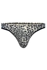 Leopar Desenli Erkek Tanga