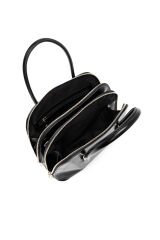 Women's Black Long Strap Classic Handbag