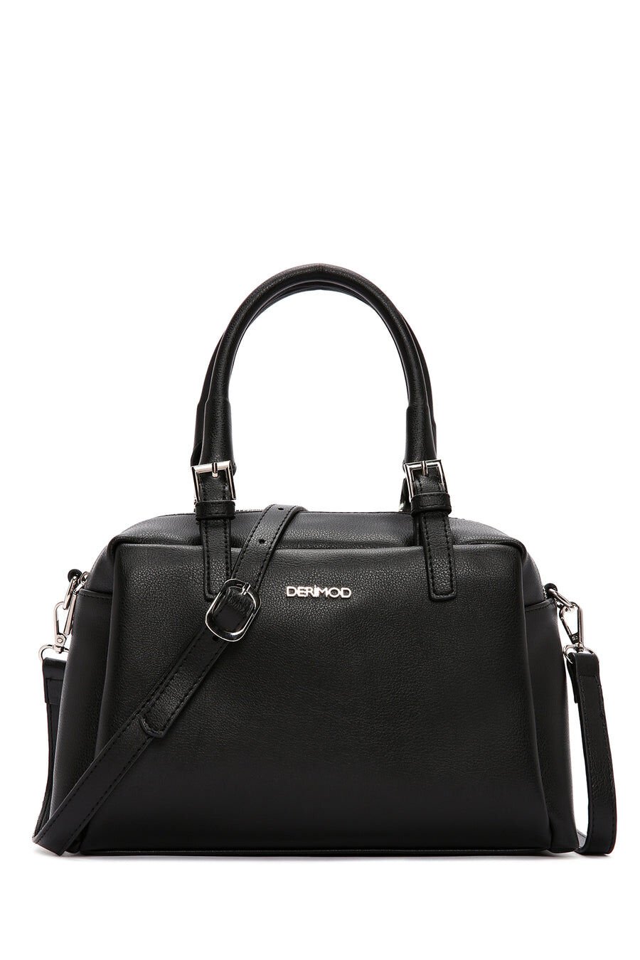 Women's Black Long Shoulder Bag
