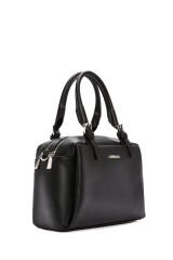 Women's Black Long Shoulder Bag