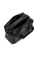 Women's Black Long Shoulder Bag
