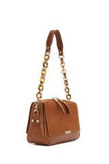 Women's Brown Long Strap Shoulder Bag