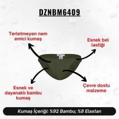 Erkek Haki Bambu Slip