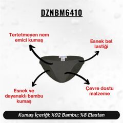 Erkek Yeşil Bambu Slip
