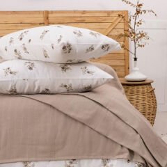 Schafer Home Hera Çift Kişilik Pike Takımı 4 Parça-Bej