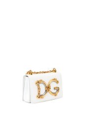 Dolce&Gabbana DG Girls White Women's Leather Bag