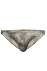 Erkek Batik Desenli Krem Pamuklu Klasik Slip Külot