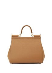 Dolce&Gabbana Large Sicily Caramel Women's Leather Bag