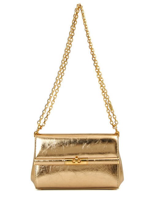 Dolce&Gabbana Marlene Gold Women's Leather Bag
