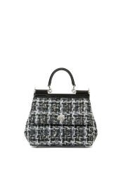 Dolce&Gabbana Sicily Black Women's Leather Bag