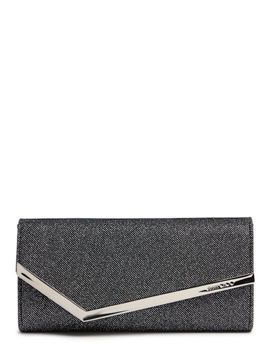 Jimmy Choo Emmie glitter clutch