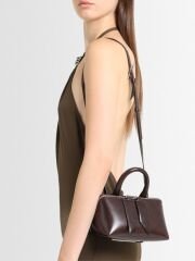 The Attico Mini Friday crinkled leather bag