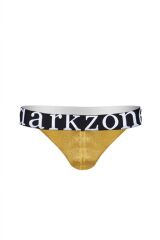 Erkek Sarı Deri Jockstrap