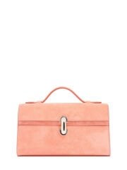 Savette The Symmetry suede pochette
