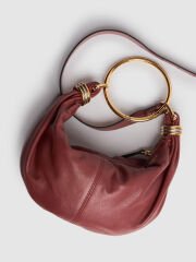Chloé Bracelet shiny grained leather bag