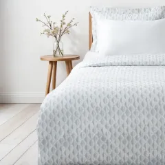 Tria Tek Kişilik Nevresim Takımı Pamuk Saten 210 TC Mint