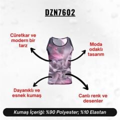 Desenli Transparan Erkek Atlet