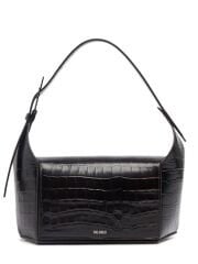 The Attico 7/7 embossed leather shoulder bag