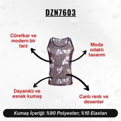 Desenli Transparan Erkek Atlet