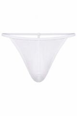 Erkek Fantezi Beyaz Pamuklu String