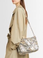 Diesel Medium Charm-D canvas shoulder bag