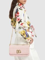 Dolce&Gabbana Raffia chain shoulder bag