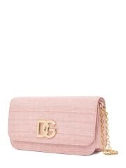 Dolce&Gabbana Raffia chain shoulder bag