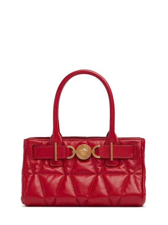 Versace Small Medusa 95 leather top handle bag