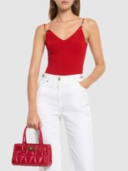 Versace Small Medusa 95 leather top handle bag