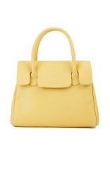 GEORGE HOGG SMART Yellow Women's Leather Bag