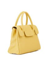 GEORGE HOGG SMART Yellow Women's Leather Bag
