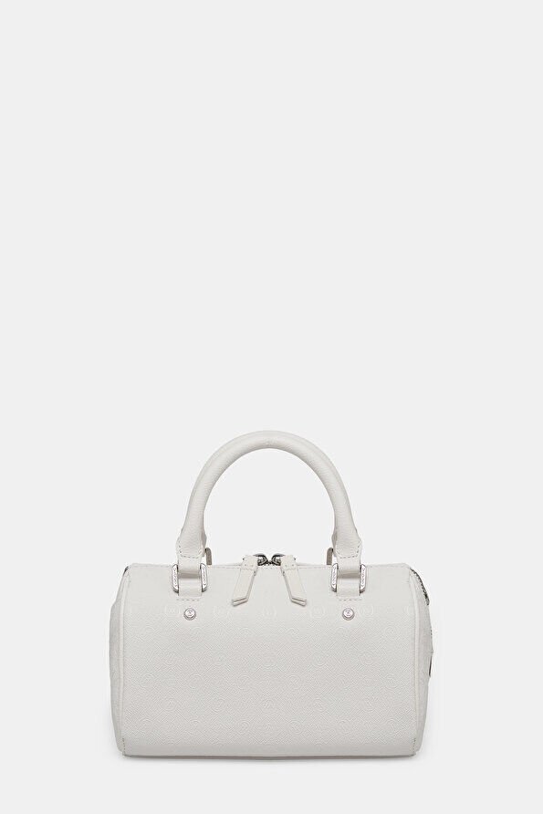 WHITE MONOGRAM BAG