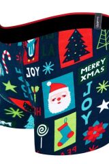 Christmas Desenli Yılbaşı Erkek Boxer (Dijital Baskılı)
