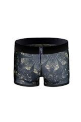 Desenli Transparan Erkek Kısa Boxer
