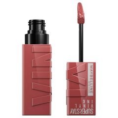 Maybelline New York Super Stay Vinyl Ink Uzun Süre Kalıcı Likit Parlak Ruj 115 Peppy