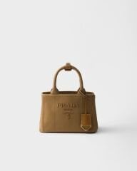 Prada Jardinière Cotton Canvas Mini Handbag