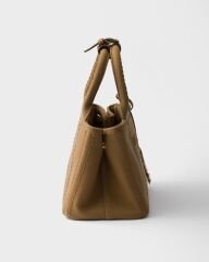 Prada Jardinière Cotton Canvas Mini Handbag
