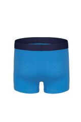 Erkek Mavi Bambu Boxer