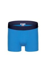 Erkek Mavi Bambu Boxer