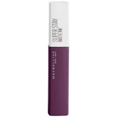 Maybelline New York Super Stay Matte Ink Likit Mat Ruj, 110 Originator, Mor